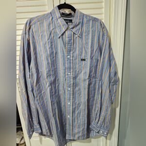 Faconnable stripe shirt Large